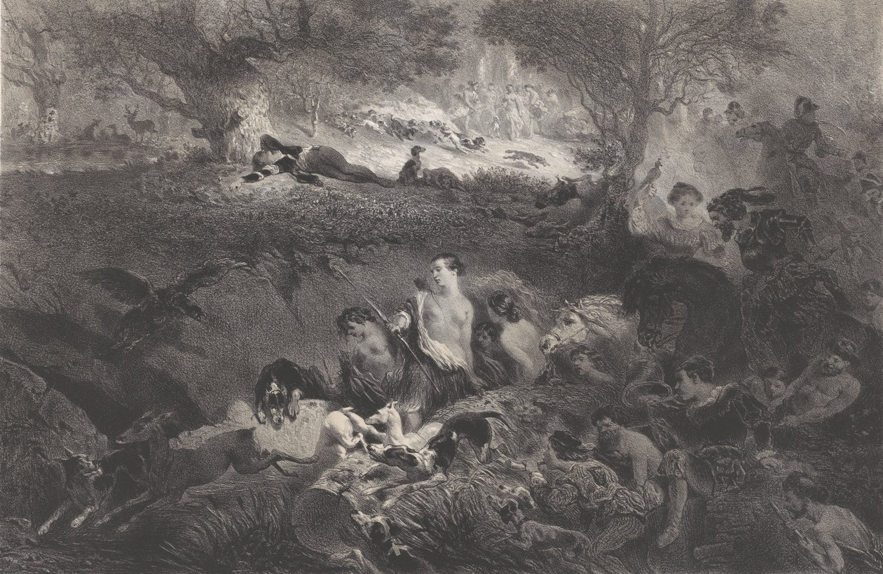 Rêves de Chasse, 1858 - Célestin Nanteuil