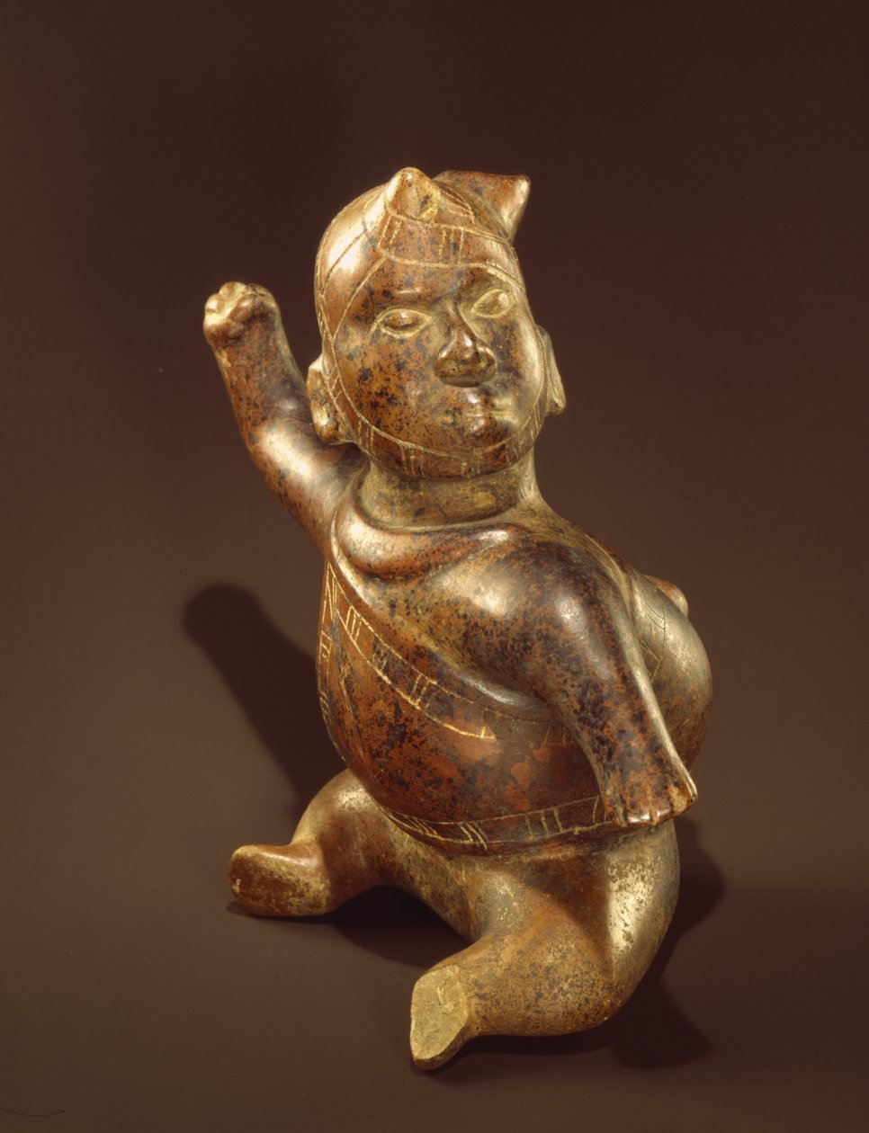 Vase à figure cornue - Colima Culture