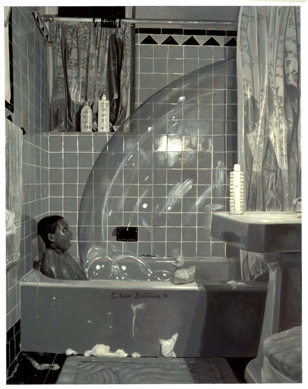 Garçon et la bulle, 1990 - Colin Bootman