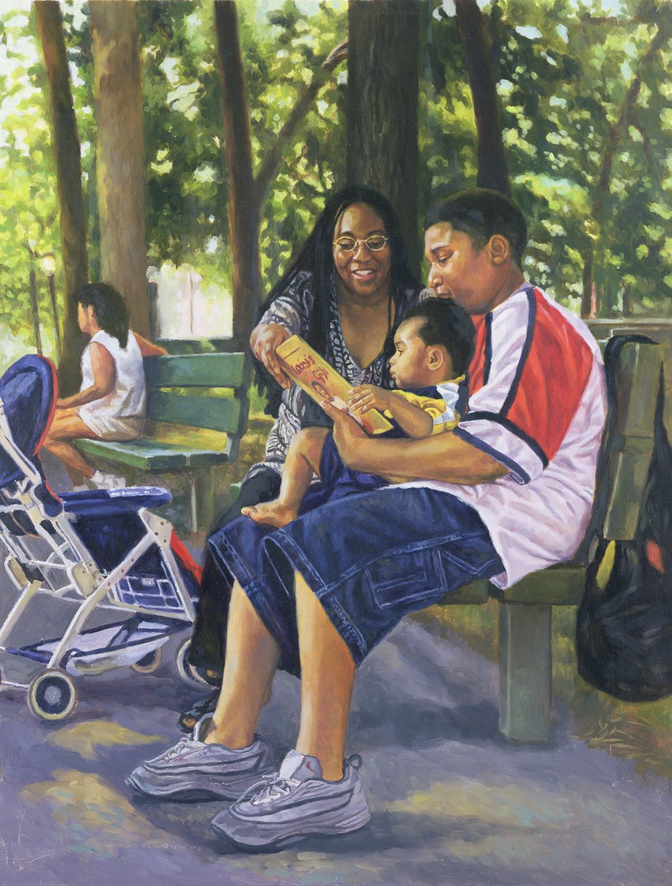 Famille dans le parc, 1999 - Colin Bootman