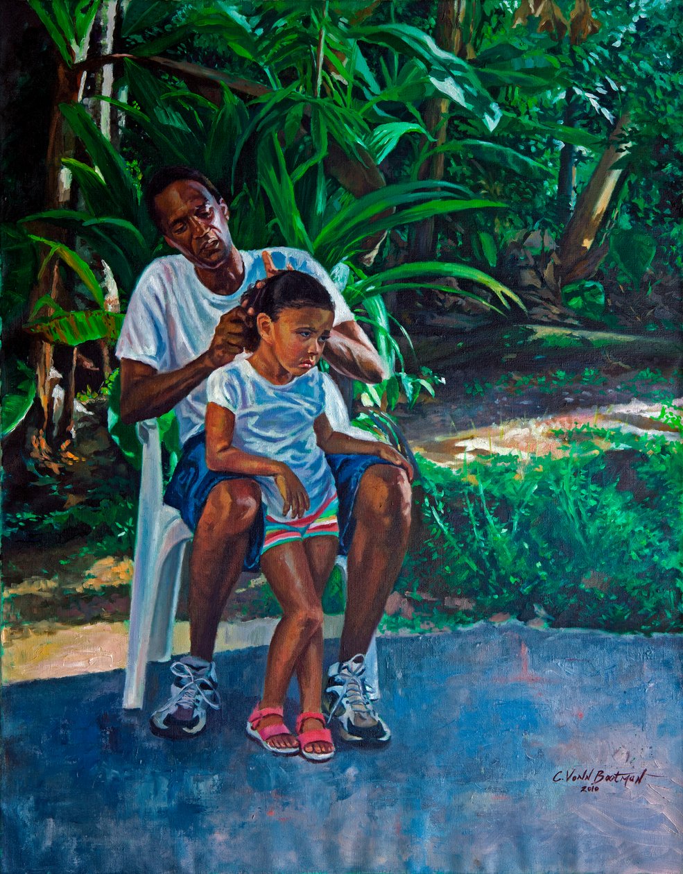 Grand-père et enfant, 2010 - Colin Bootman