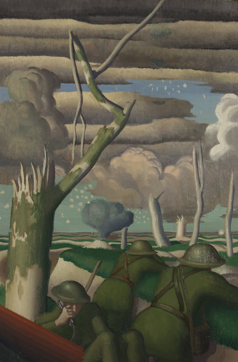 Observation du feu - Colin Unwin Gill