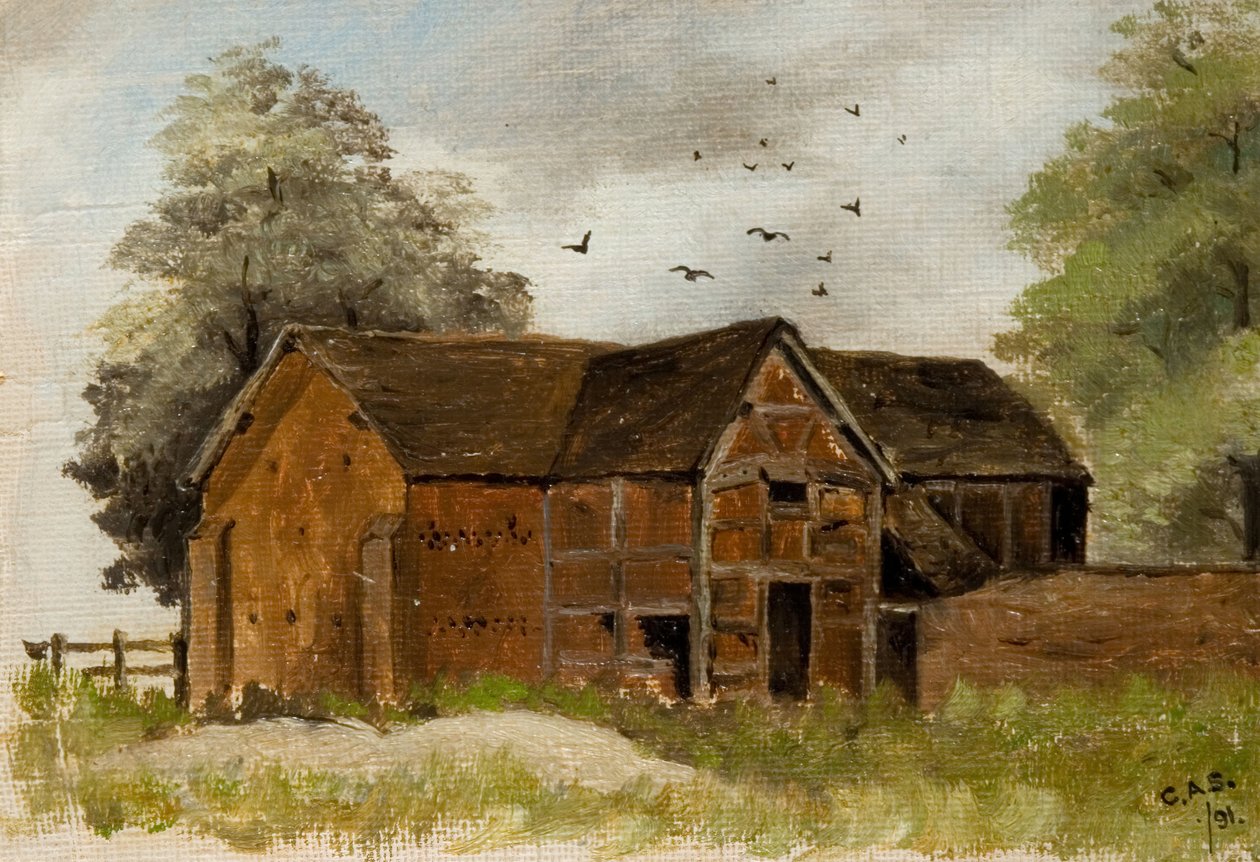 Grange de Sheepcote, ferme de Chapel House, 1891 - Colin A Standley