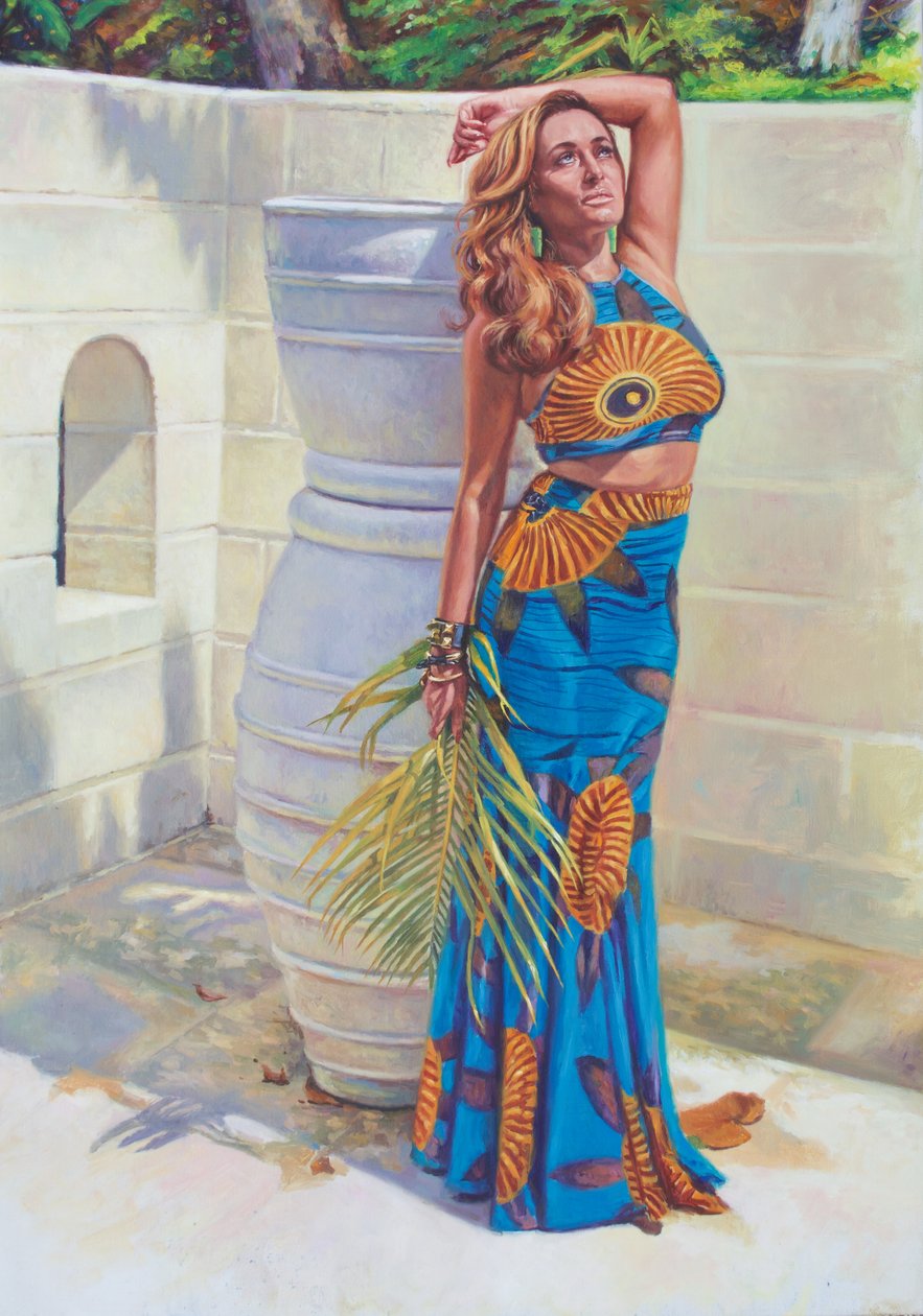 Dame en bleu - Colin Bootman