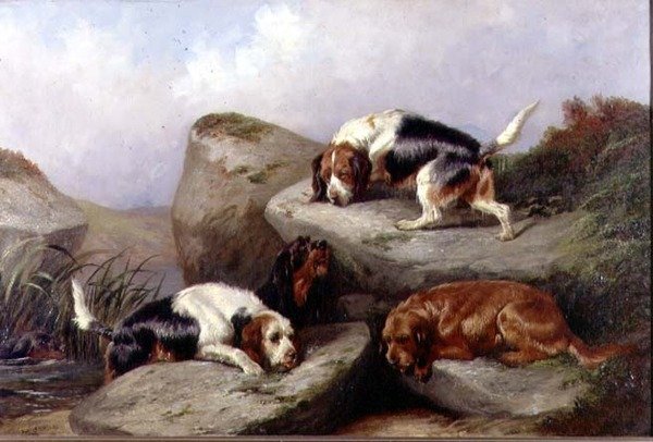 Chiens de loutre, 1889 - Colin Graeme