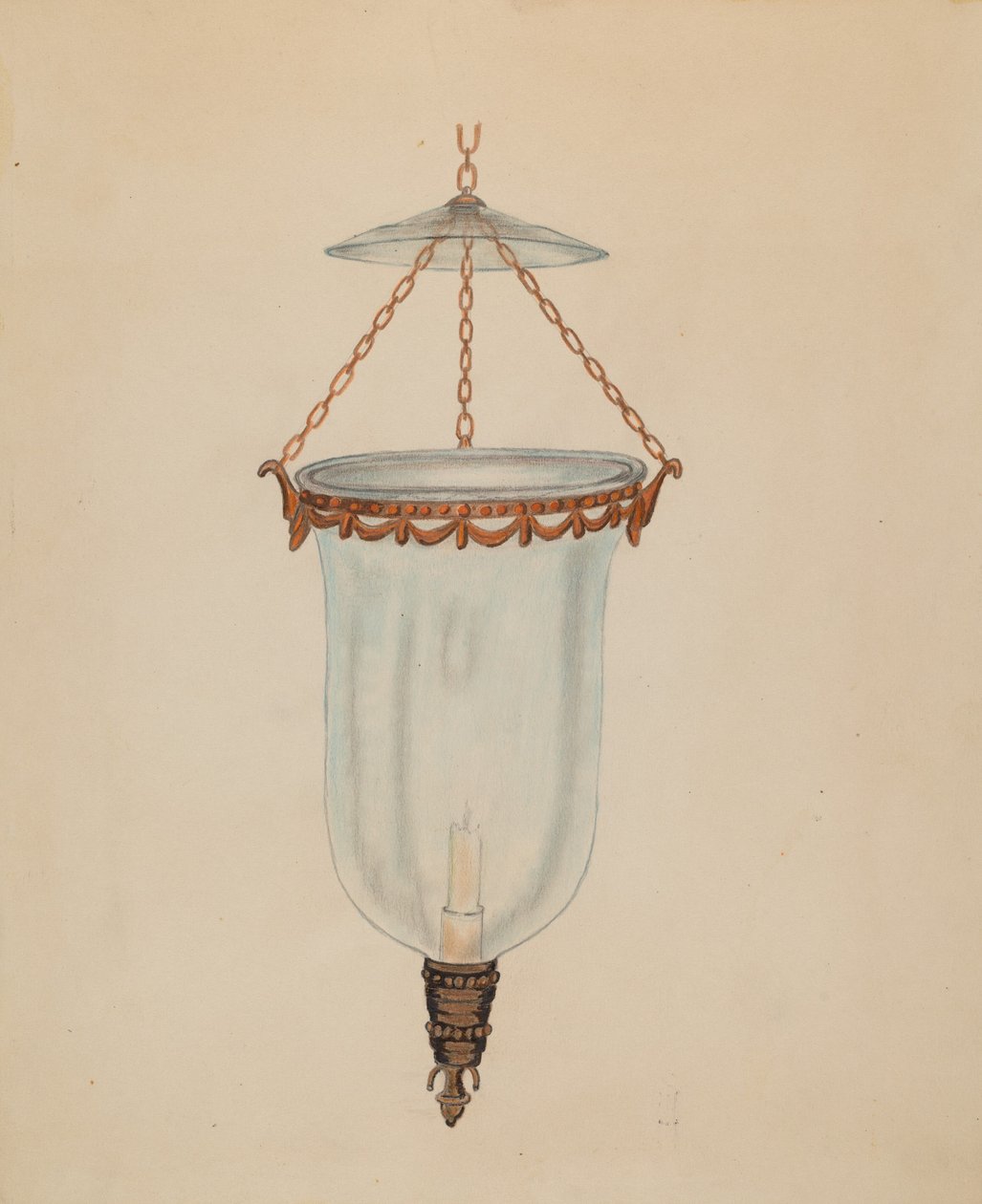Chandelier à bougies - Columbus Simpson