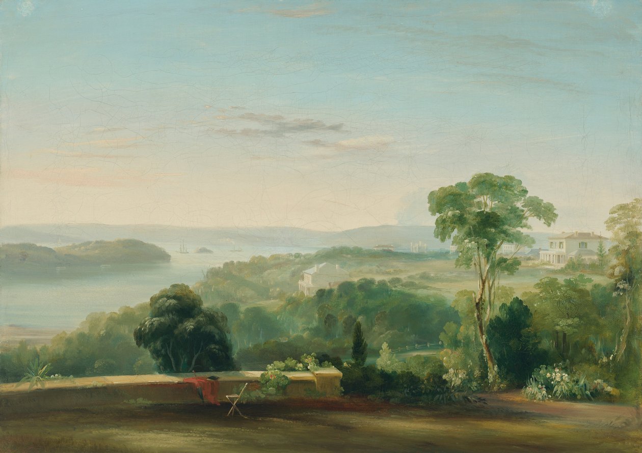 Vue depuis Rose Bank - Conrad Martens