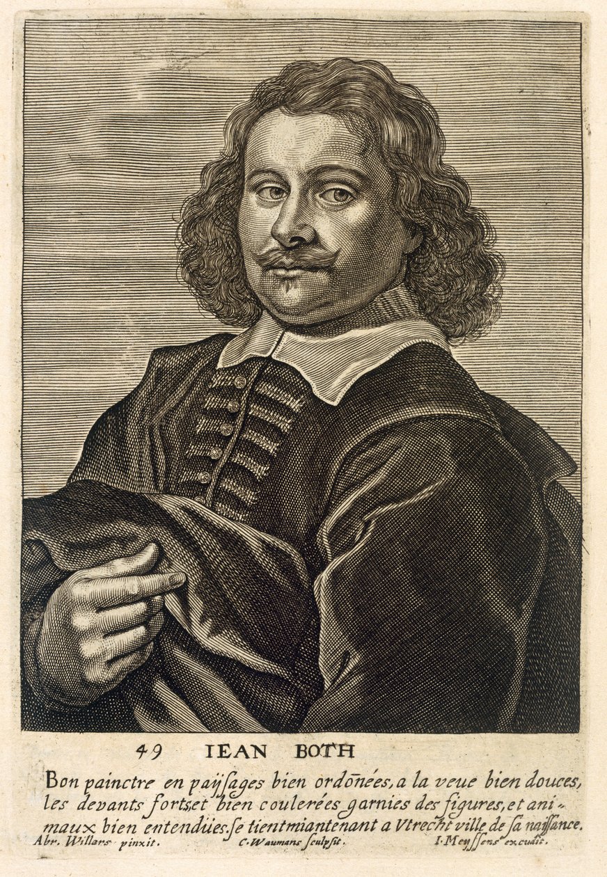 Portrait de Jan Both, gravé par Johannes Meyssens (1612-70) - Conrad Waumans