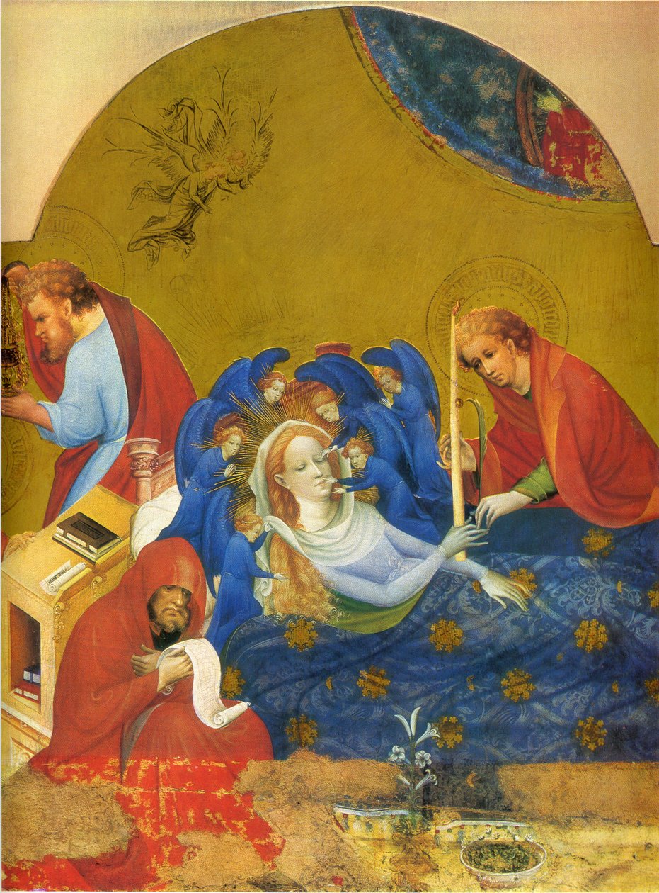 Dormition de la Vierge Marie - Conrad von Soest