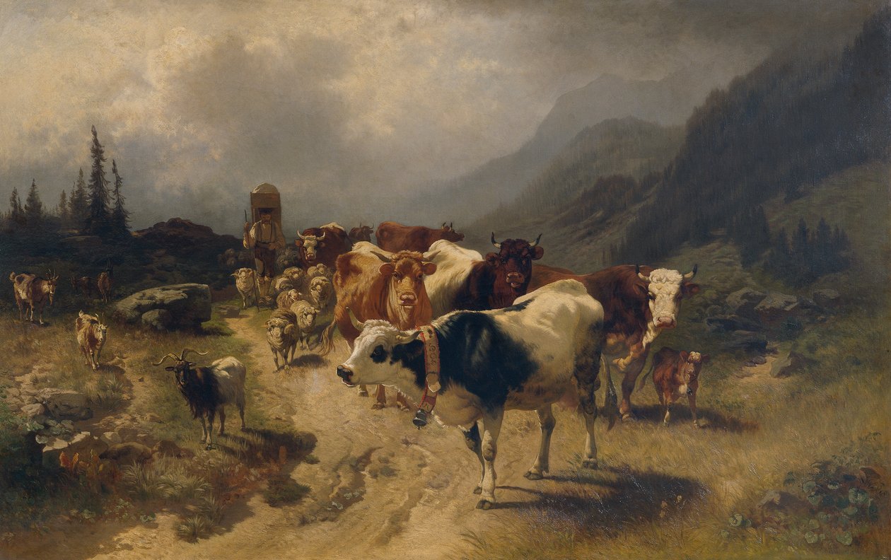 Conduite du bétail - Conrad Bühlmayer