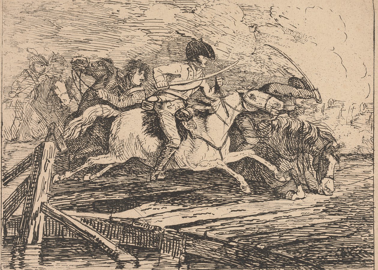 Charge de cavalerie - Conrad Gessner