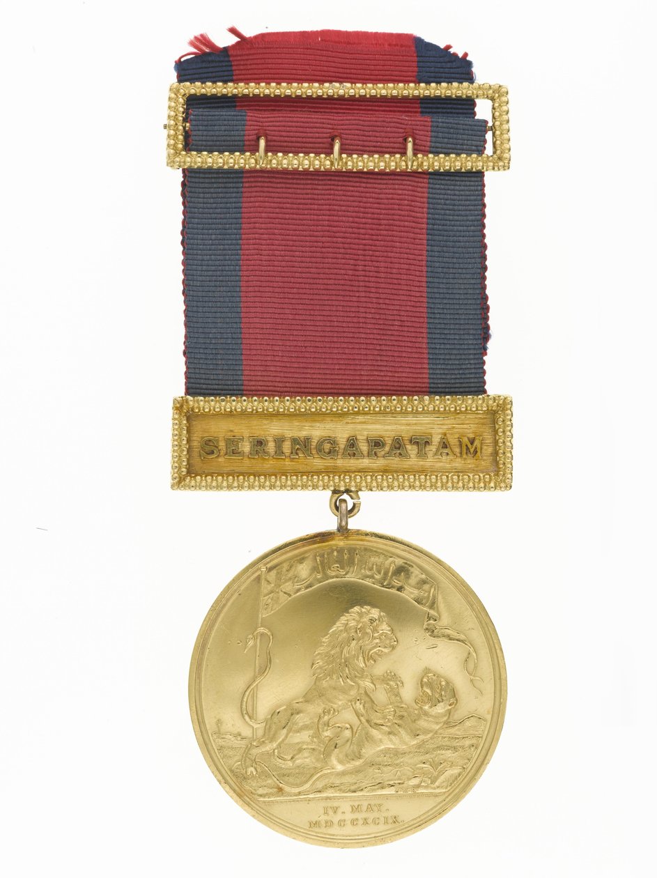 Médaille de Seringapatam, 1799 - Conrad Heinrich Küchler