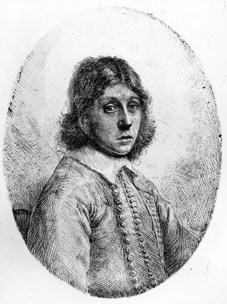 Homme dans un ovale, vers 1641-80 - Constantin Daniel van Renesse