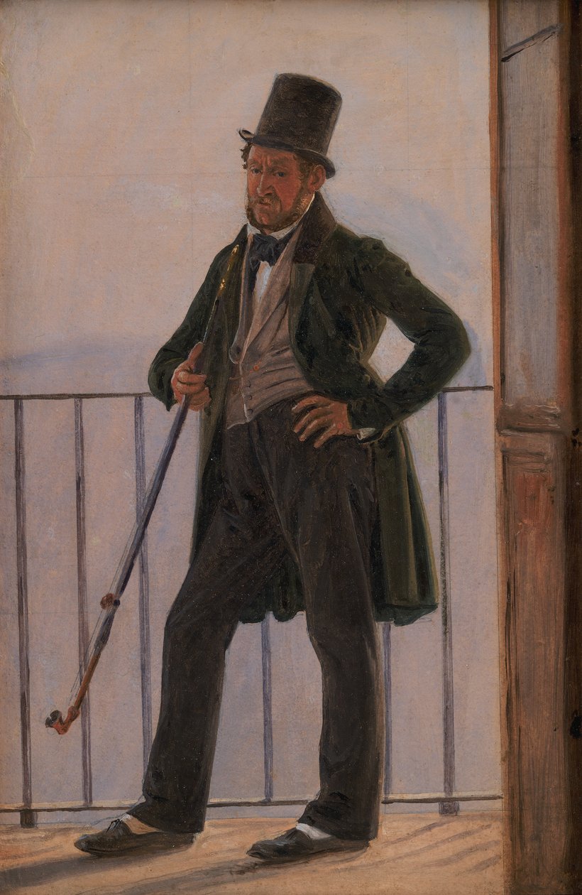 Le peintre Albert Küchler - Constantin Hansen