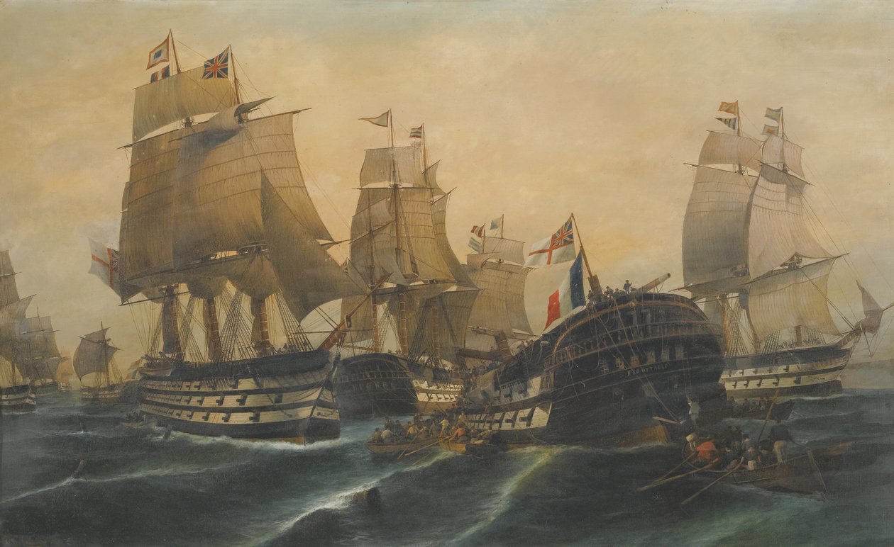 La Bataille de Trafalgar - Constantinos Volanakis