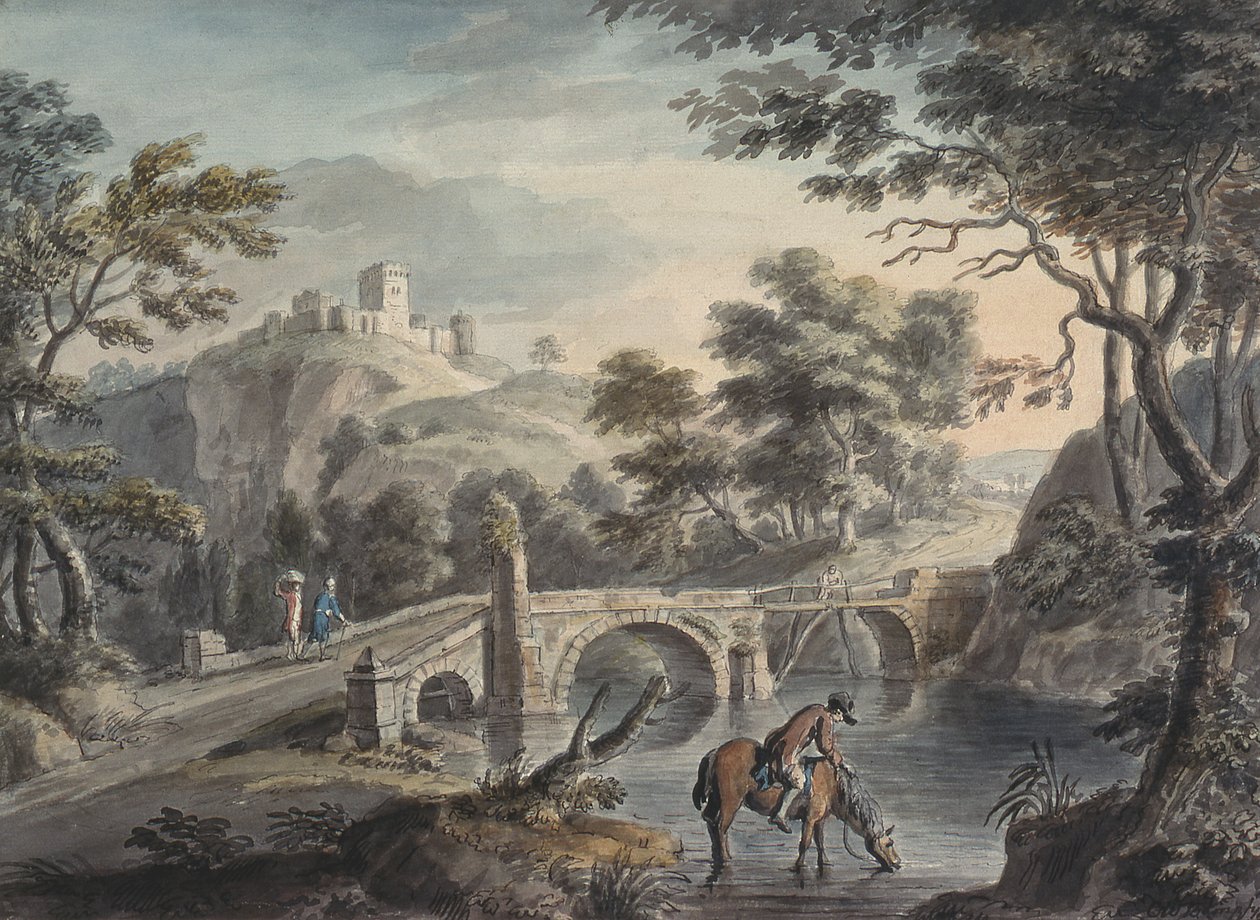 Paysage avec pont - Copplestone Warre Bamfylde