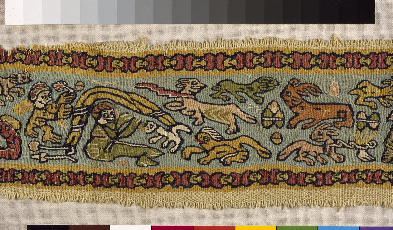 Textile polychrome, 4ème-12ème siècle - Coptic