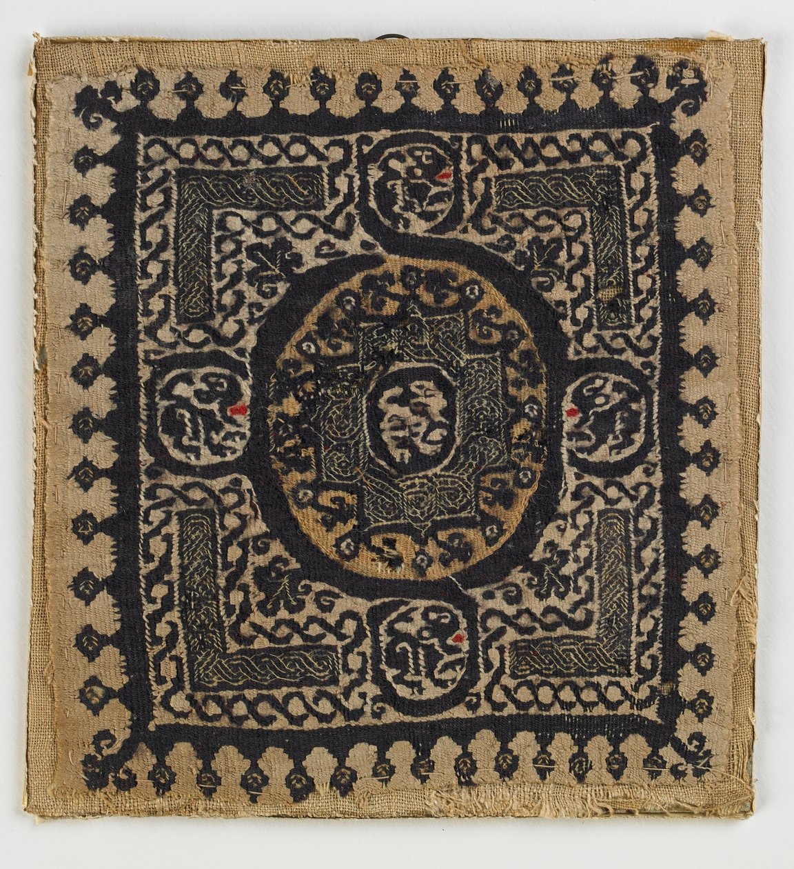 Panneau textile, Égypte, c.400 - Coptic