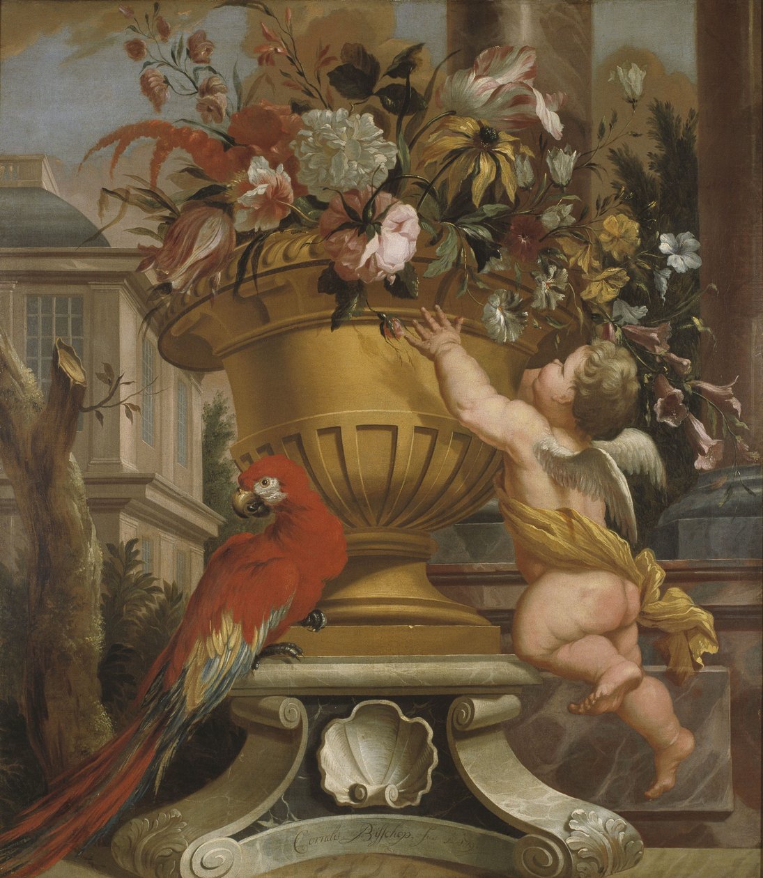Scène décorative - Cornelis Bisschop
