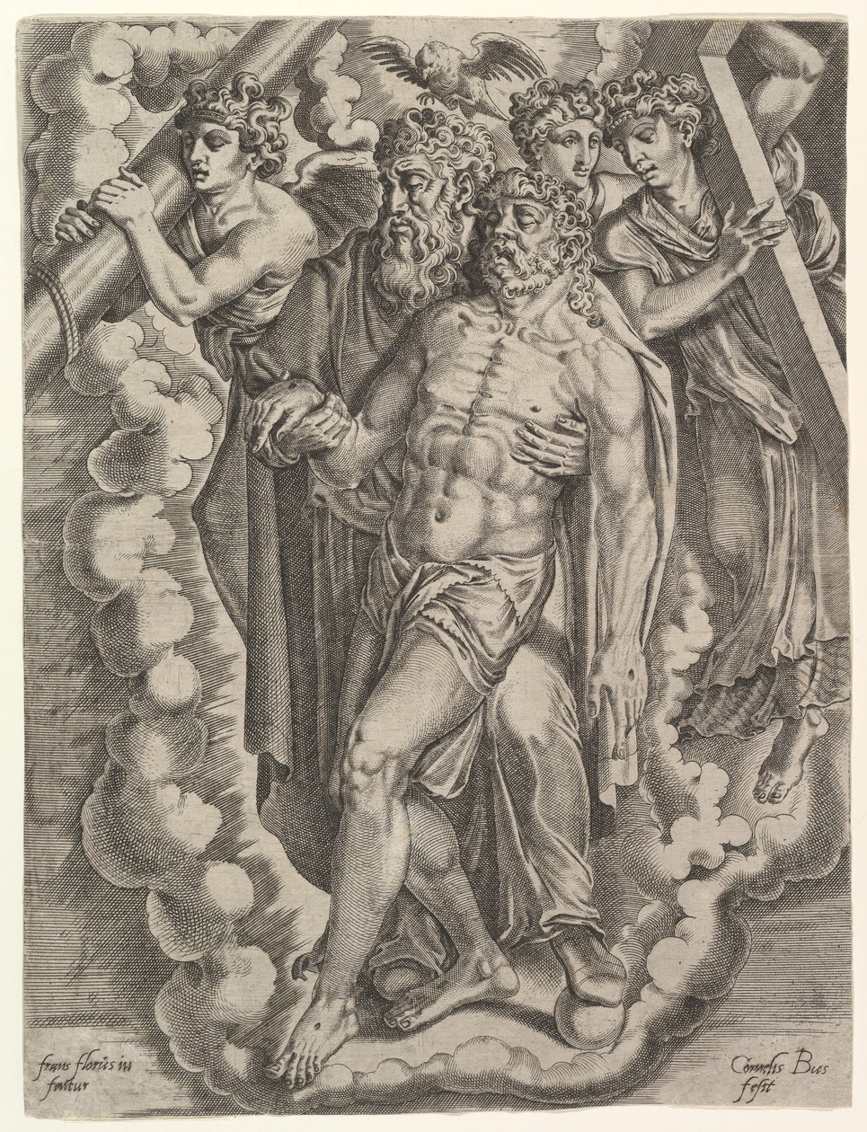 La Trinité - Cornelis Bos