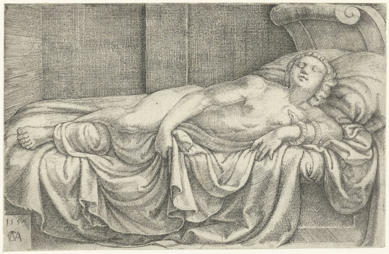 Mort de Cléopâtre - Cornelis Massijs