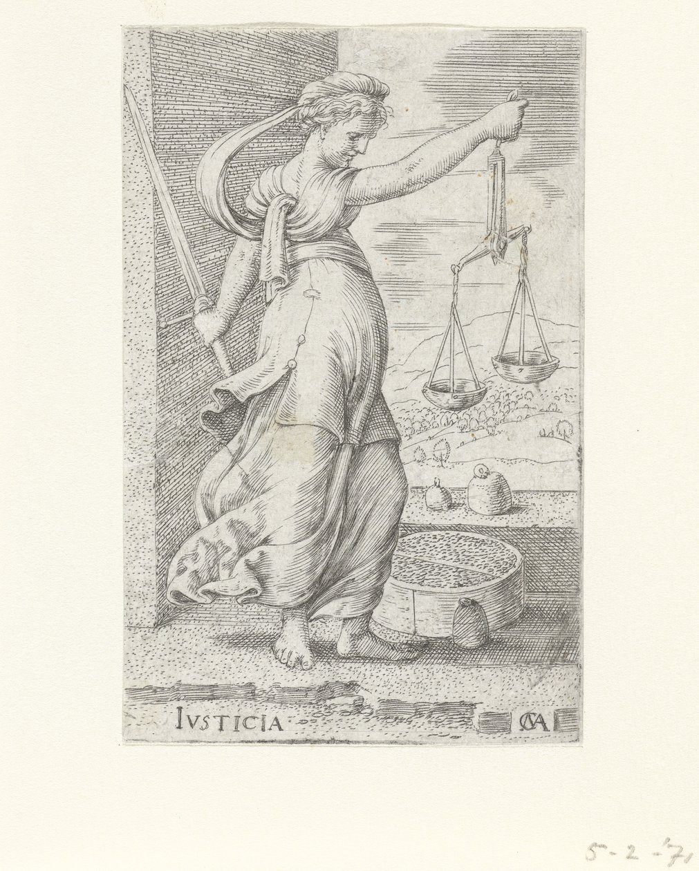 Justitia Justice - Cornelis Massys
