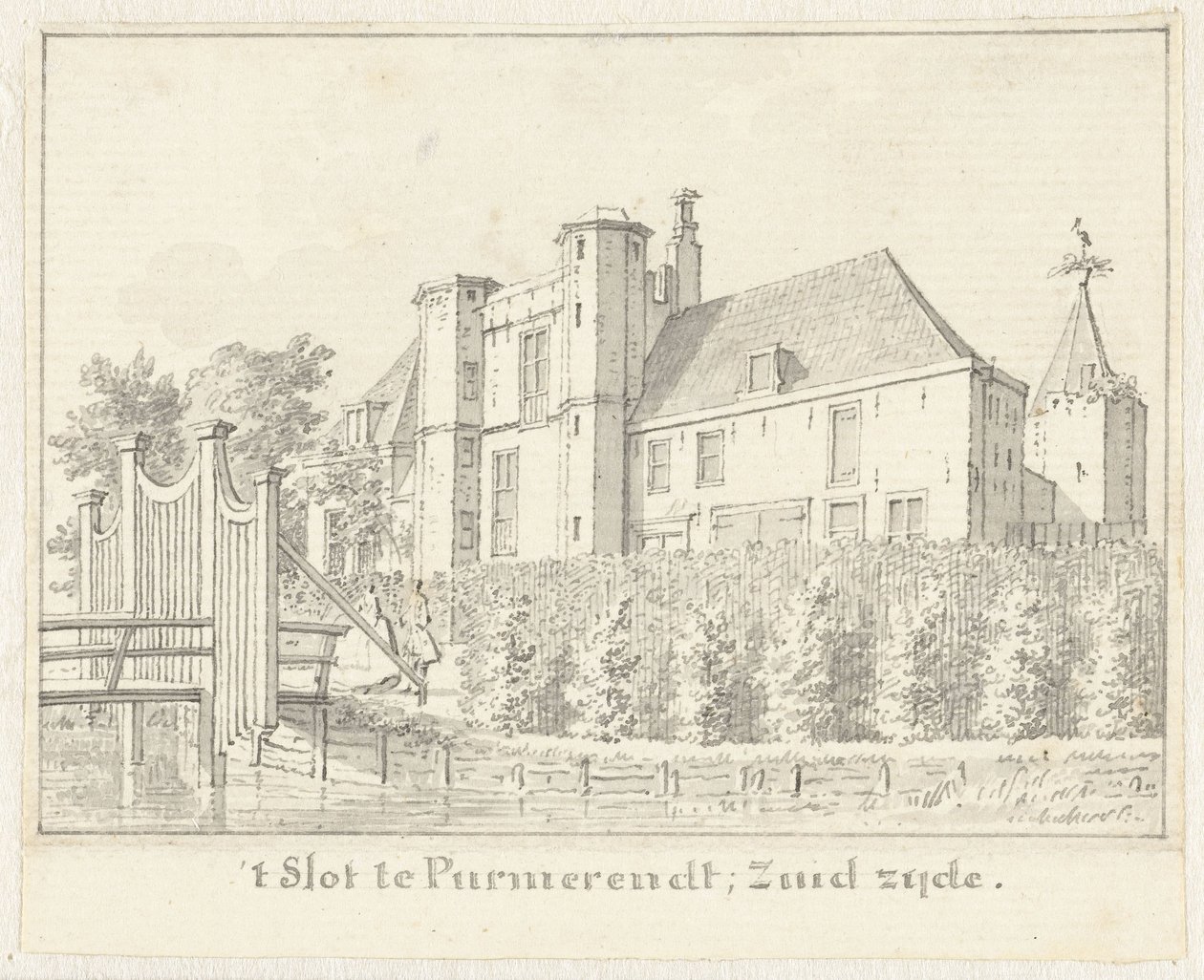 Le château de Purmerend - Cornelis Pronk