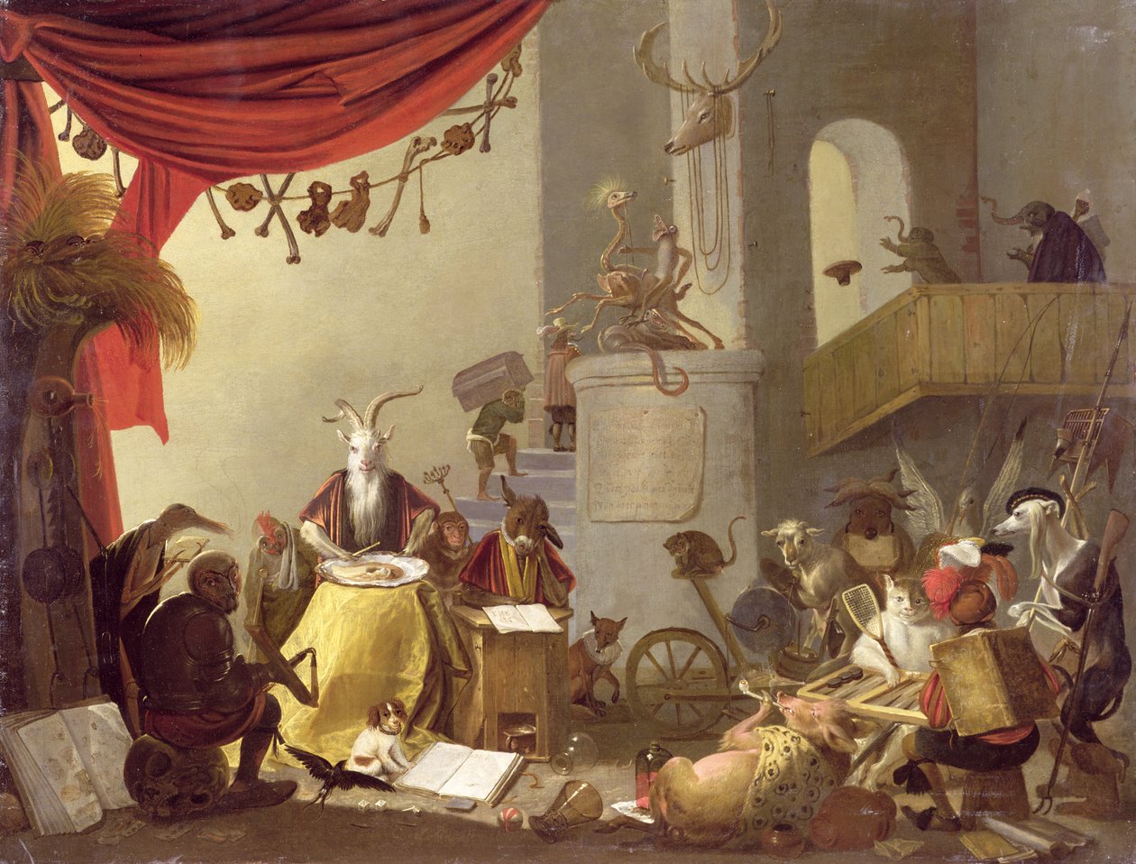 Une Diablerie - Cornelis Saftleven