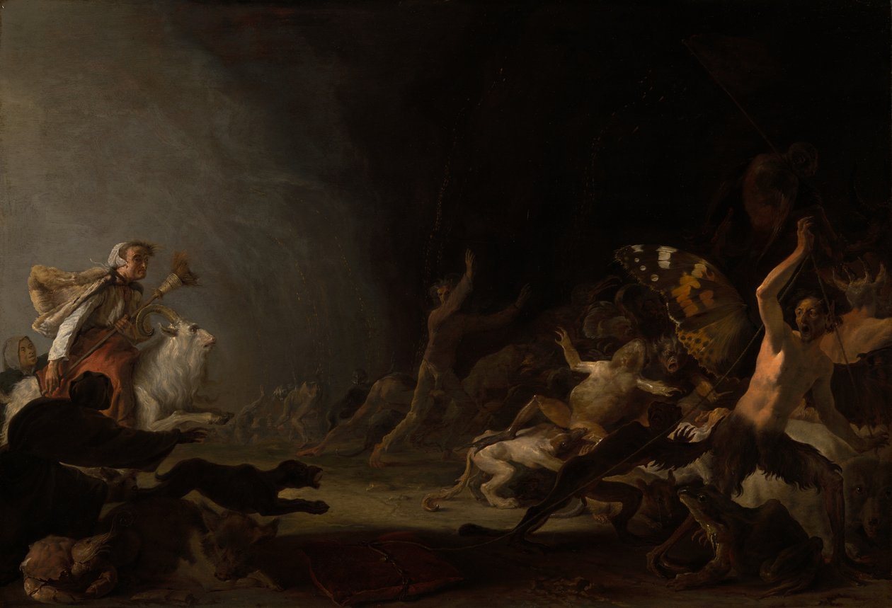 Un sabbat de sorcières - Cornelis Saftleven