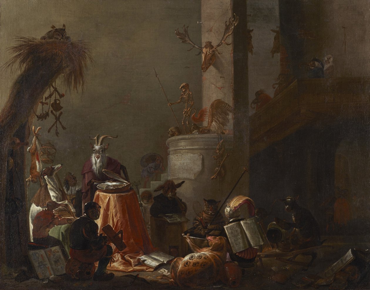 Collège des Animaux - Cornelis Saftleven