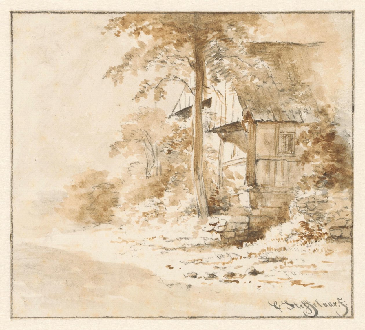 Maison à Bentheim - Cornelis Steffelaar