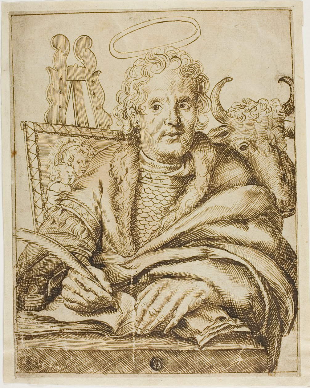 Saint Luc - Cornelis Visscher