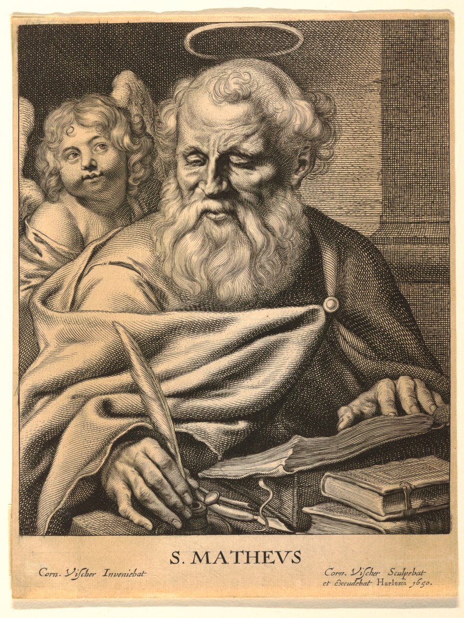 Saint Matthieu (S. Mathevs) - Cornelis Visscher