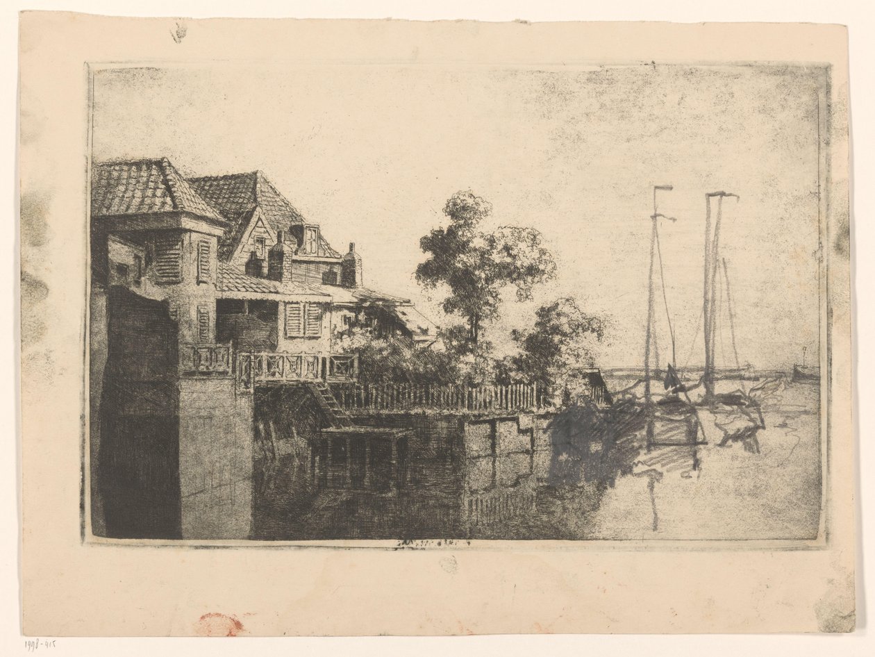 Maison au bord de l