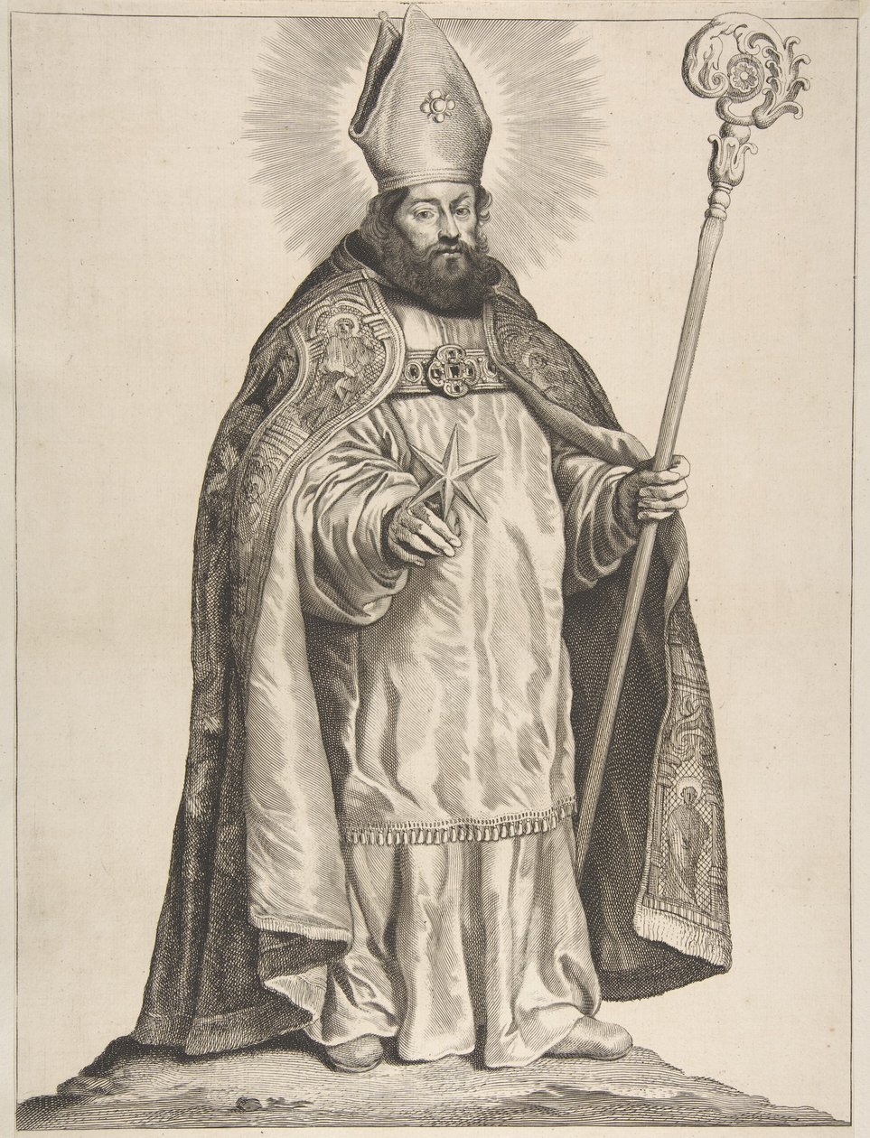 Saint Swithbert - Cornelis de Visscher