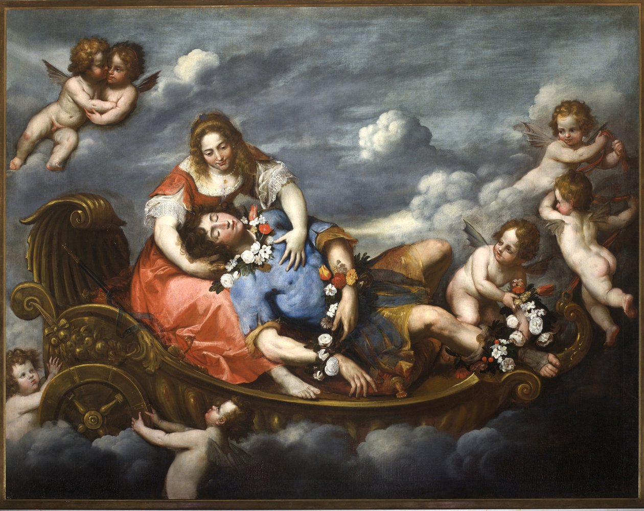 Renaud et Armide - Cornelis de Wael