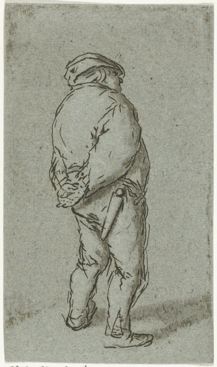 Homme debout - Cornelis van Noorde