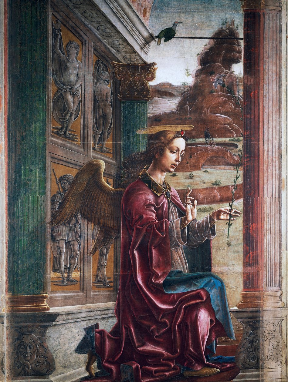 Ange, détail de l