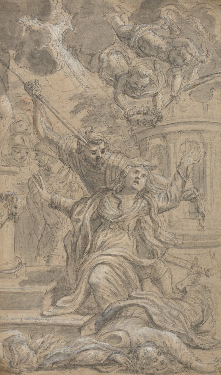 Martyr de deux saintes, 1625-1704 - Cosimo Ulivelli