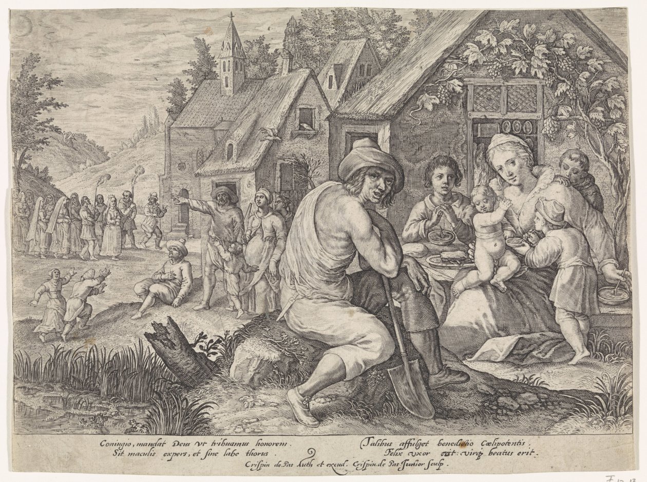 Le bon mariage - Crispijn van de Passe (II)