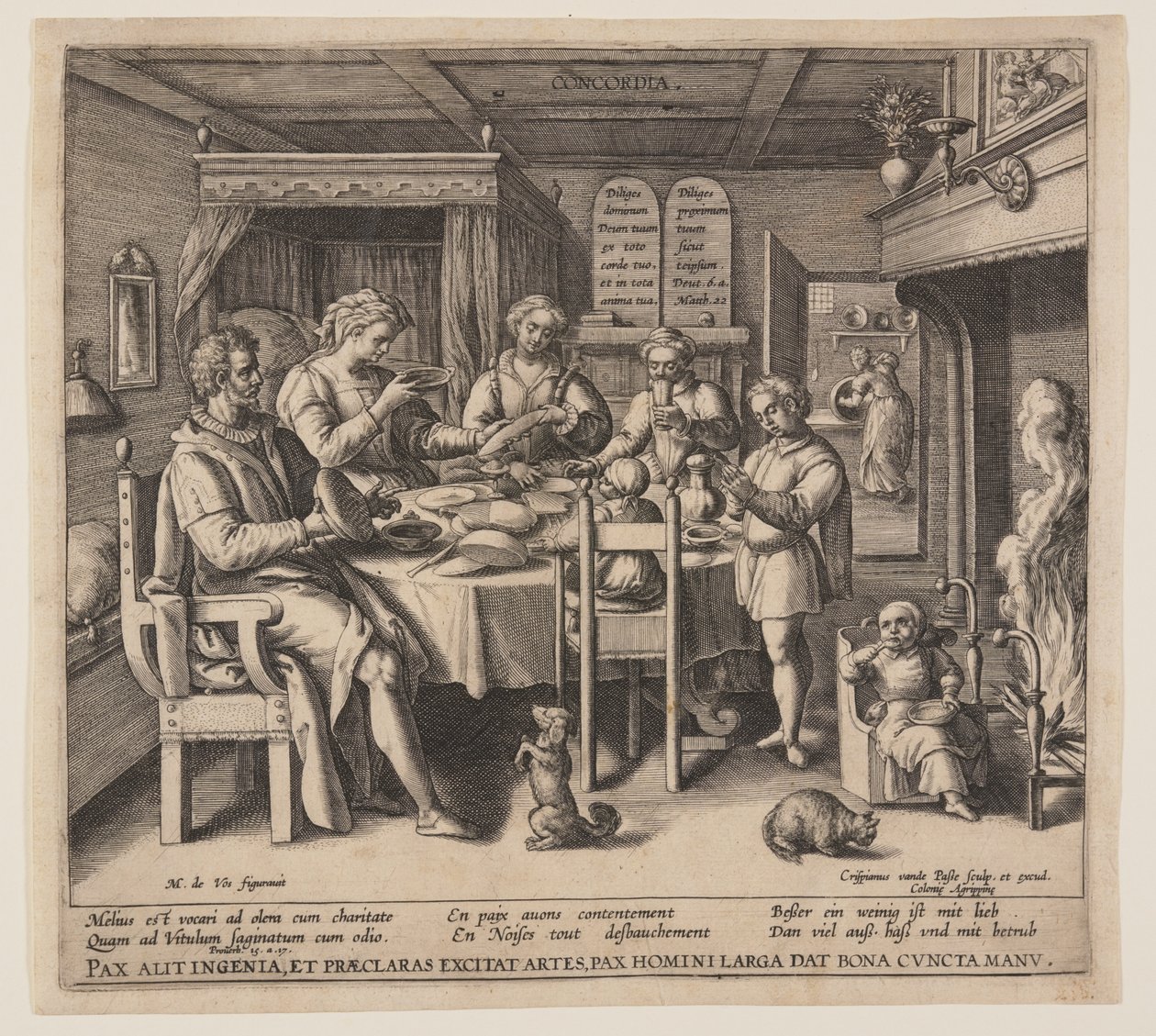 Condordia - Crispijn van de Passe I