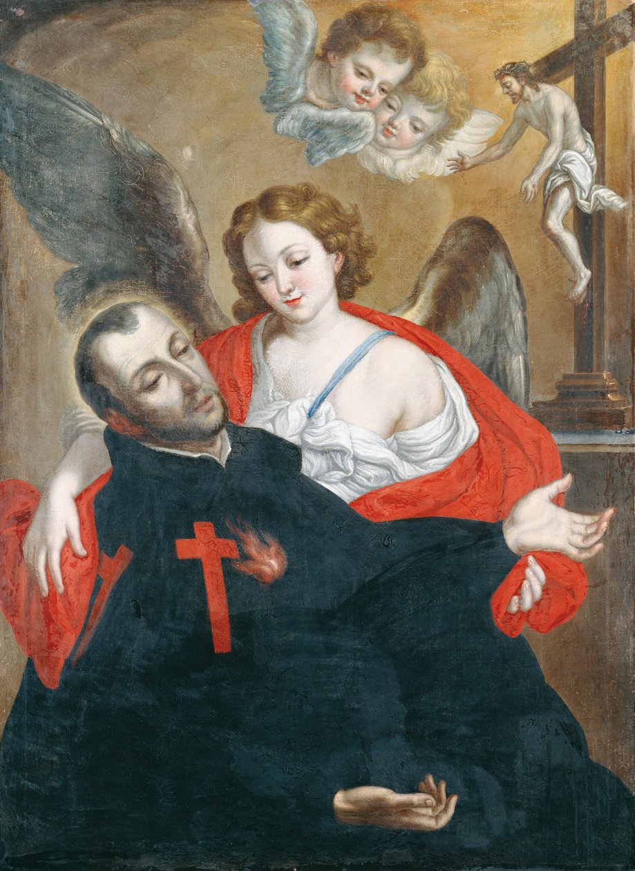 Extase de Saint Camillus de Lellis - Cristóbal Lozano