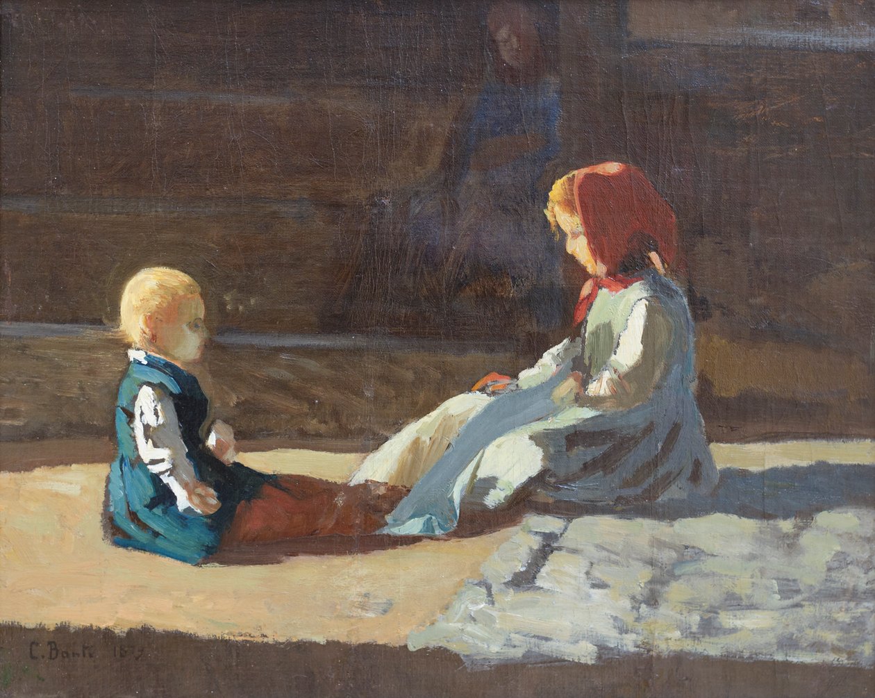 Enfants au soleil - Cristiano Banti
