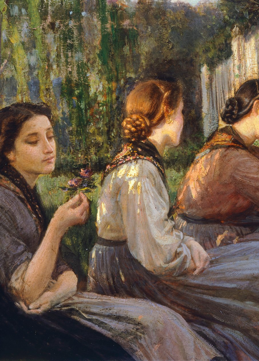 Confidences (détail) - Cristiano Banti