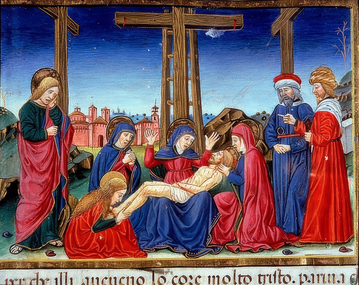Descente de croix - Cristoforo De Predis
