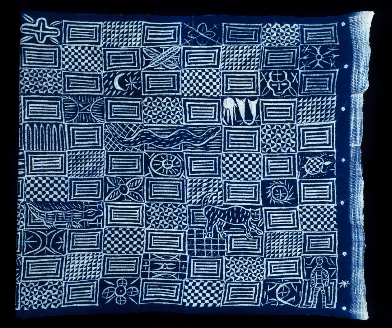 Tissu Adire, sans date - Yoruba Culture
