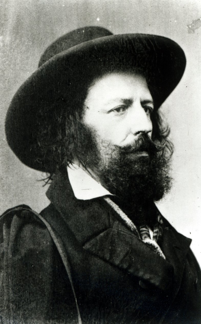 Alfred, Lord Tennyson (1809-92) photographié par Cundall et Donnes, 15 avril 1861 - Cundall and Downes
