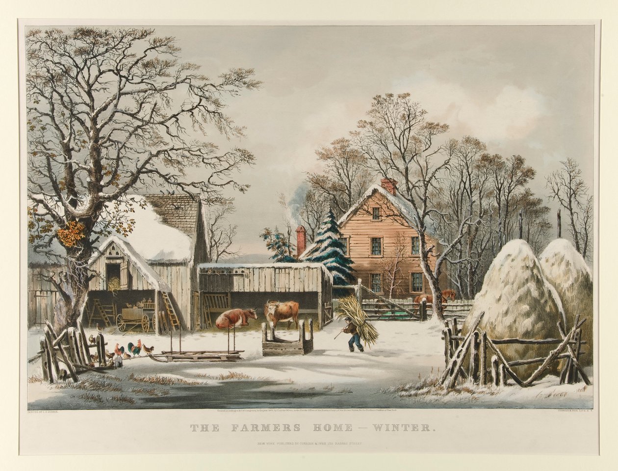 Le Fermier - Currier and Ives