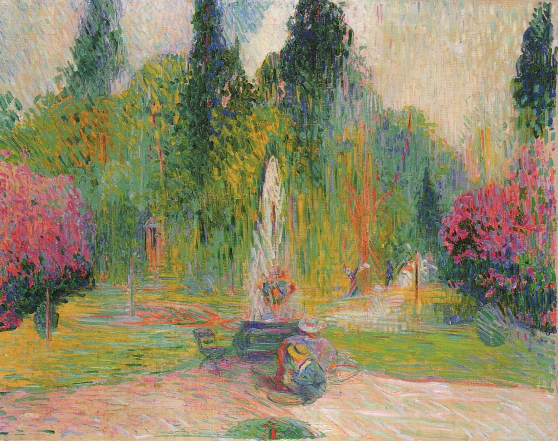 Parc du château de Belvédère près de Weimar - Curt Herrmann