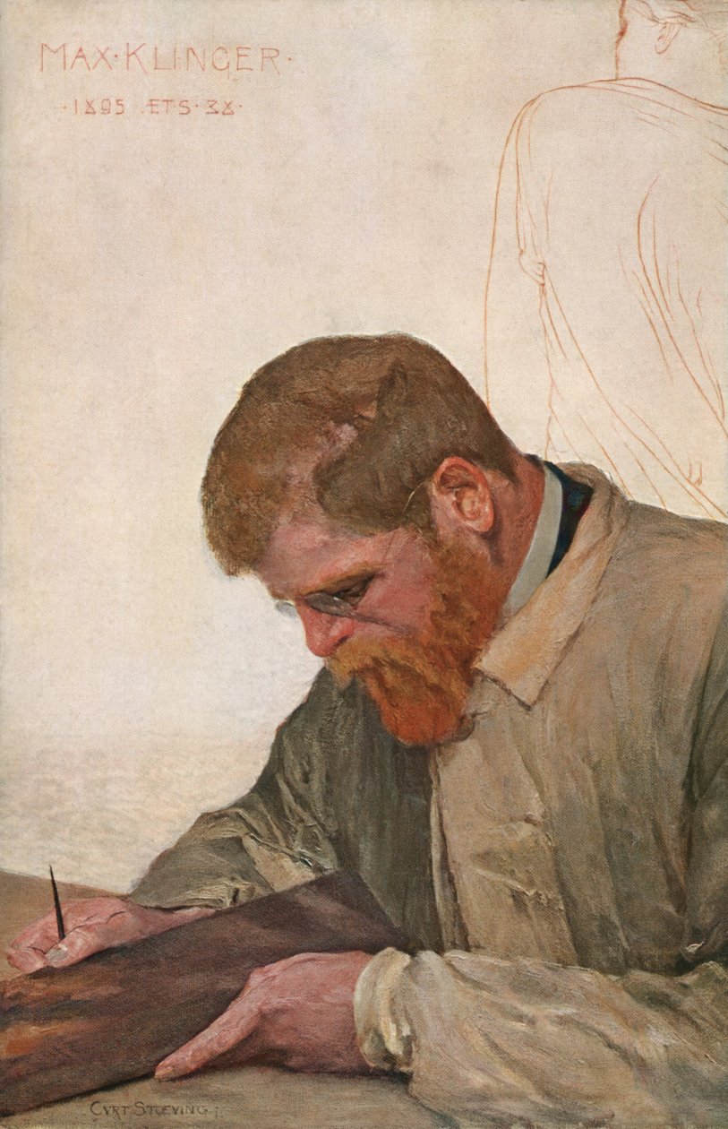Max Klinger, vers 1900 (peinture) - Curt Stoeving